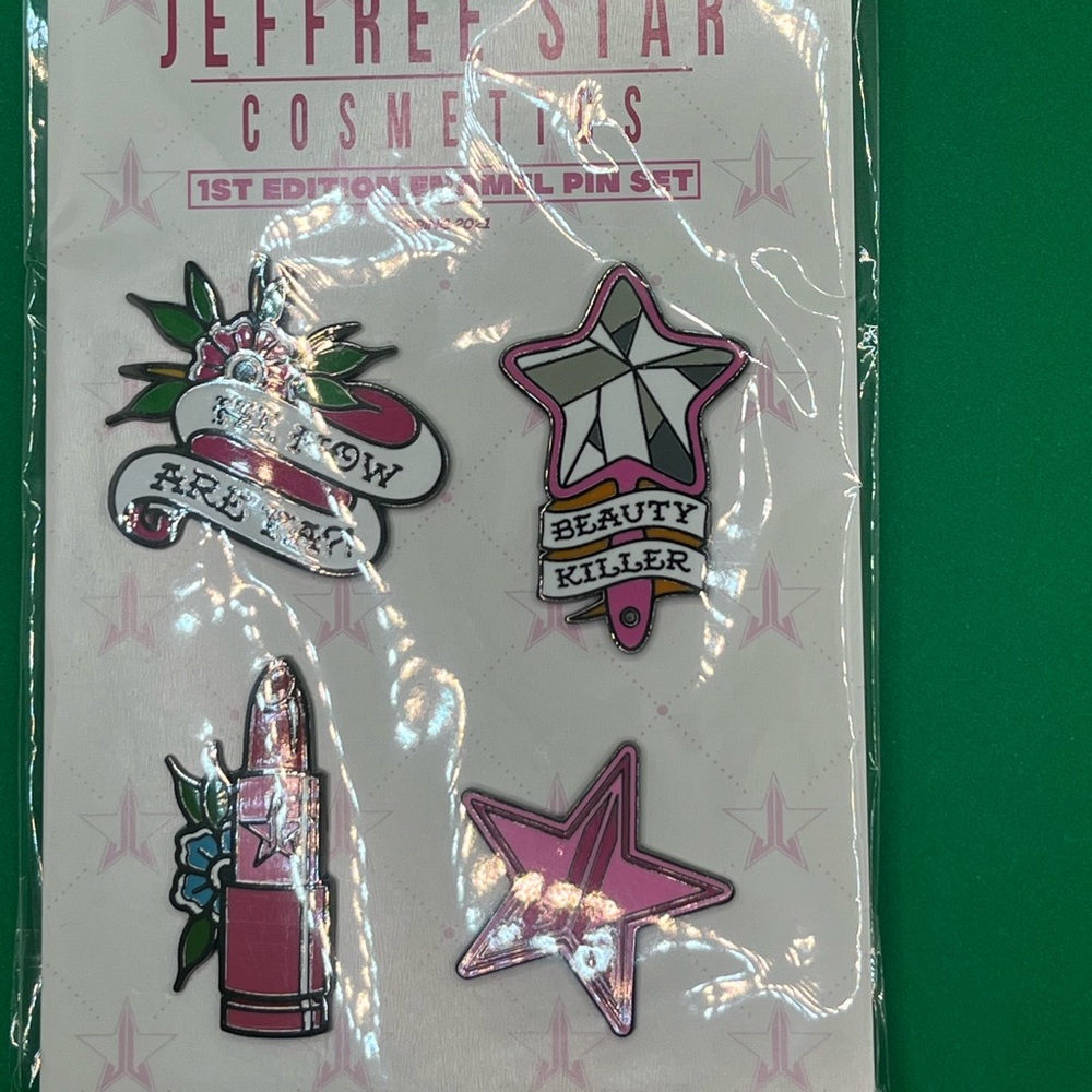 New JSC enamel pins